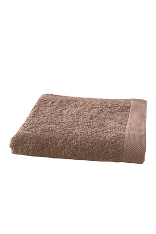 Drap de douche - Taupe - 70 x 140 cm