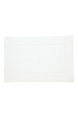 Tapis de bain - Blanc - 50 x 80 cm