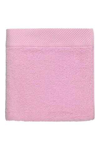 Serviette de toilette - Rose - 50 x 100 cm