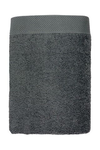  2 x telo bagno - Grigio antracite - 100 x 150 cm