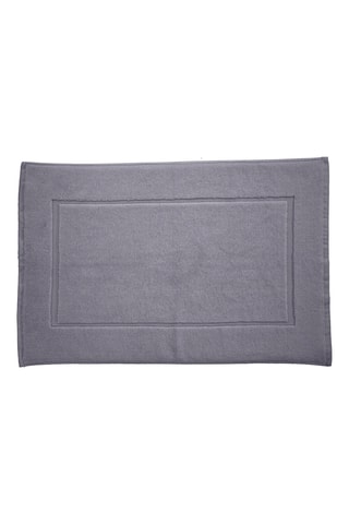  2 x tappetino bagno - Grigio - 50 x 80 cm