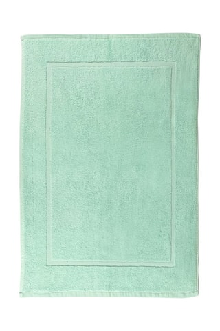  2 x tappetino bagno - Verde - 50 x 80 cm