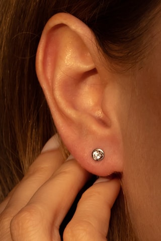 Orecchini Precious - Oro bianco