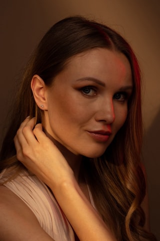 Orecchini Three Petals - Oro bianco