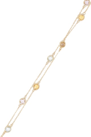 Bracciale Colormix - Oro giallo, ametiste, topazi, citrini e quarzo fumé