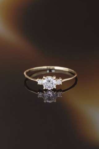 Anello Intuition - Oro giallo