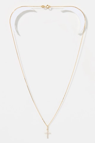 Ciondolo Croix Vérité - Oro giallo