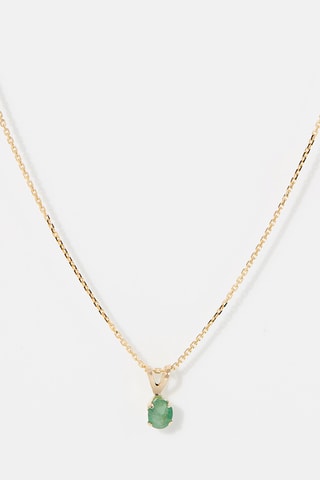 Ciondolo Puce émeraude - Oro giallo e smeraldo