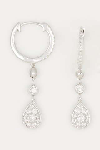 Oorbellen Nirmala Witgoud en Diamanten