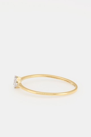 Ring Alma - Geelgoud en Diamanten