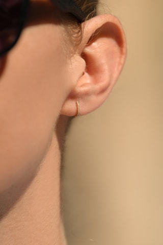 Oorbellen Perfect Créoles - Geelgoud en Diamanten