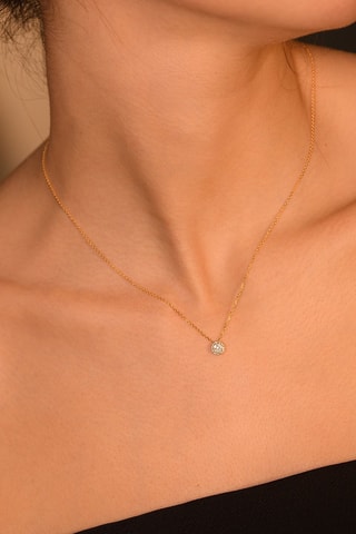 Hanger Mon Brillant- Geelgoud en Diamanten