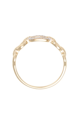 Ring Hana - Geelgoud en Diamanten