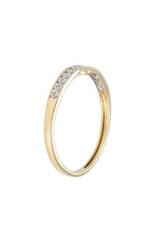 Ring Camino - Geelgoud en Diamanten