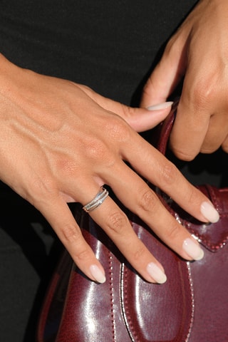 Ring Croisée Scintillants- Witgoud en Diamanten