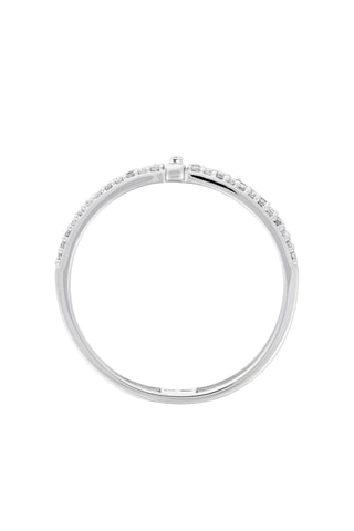 Ring Sparkling Bridge - Witgoud en Diamanten