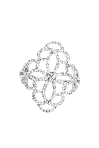 Ring Dana - Witgoud en Diamanten