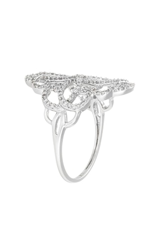 Ring Dana - Witgoud en Diamanten