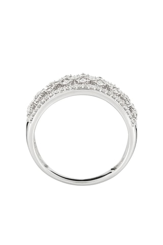 Ring The Crown - Witgoud en Diamanten