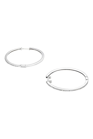 Creolen Elegantes Créoles - Witgoud en Diamanten