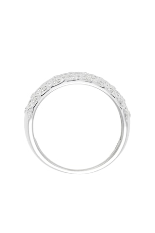 Ring Love Story - Witgoud en Diamanten