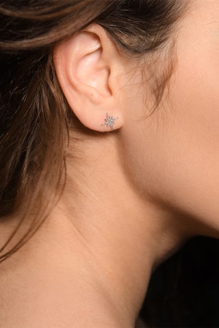 Oorbellen Sirius - Witgoud en Diamanten