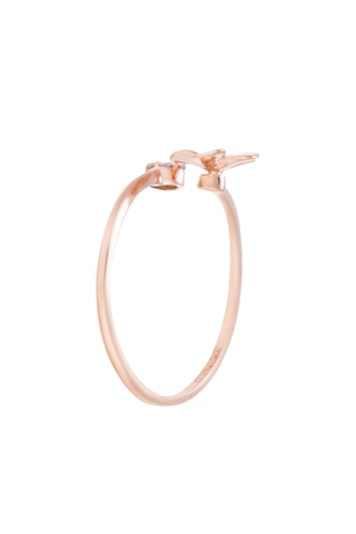 Ring Théodora - Roségoud en Diamanten