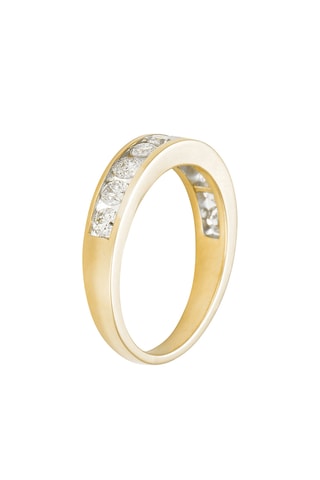 Ring Rail - Geelgoud en Diamanten