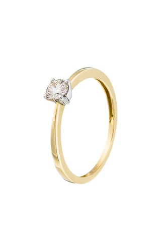 Verlovingsring Splendide - Geelgoud en Diamant
