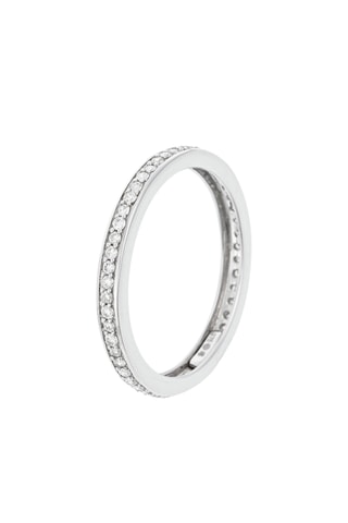 Trouwring Prestige - Witgoud en Diamanten