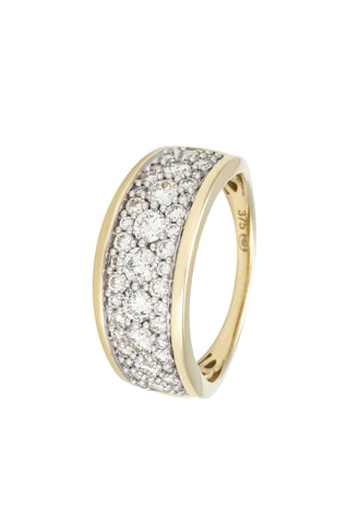 Ring Trishiras - Geelgoud en Diamanten