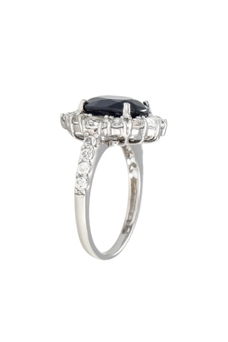 Ring Palaia - Witgoud, Topazen en Saffier