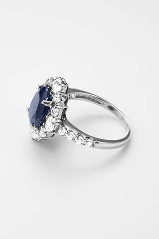 Ring Palaia - Witgoud, Topazen en Saffier