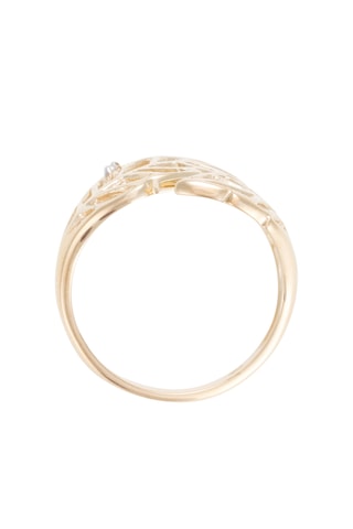 Verlovingsring Ailey - Geelgoud en Diamant