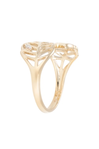 Verlovingsring Ailey - Geelgoud en Diamant