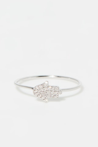 Ring Main - Witgoud en Diamanten