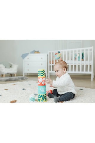 6 cubos - Dos 9 aos 24 meses -  Até 46 cm