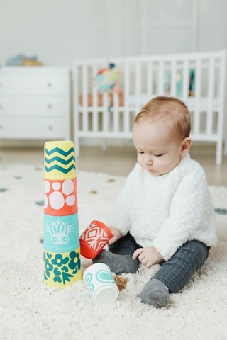 6 cubos - Dos 9 aos 24 meses -  Até 46 cm