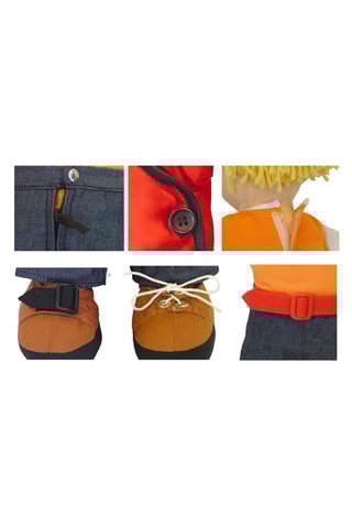 Boneca macia para psicomotricidade - Dos 2 aos 6 anos