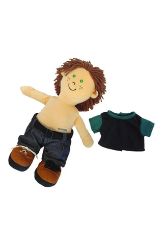 Boneca macia para psicomotricidade - Dos 2 aos 6 anos