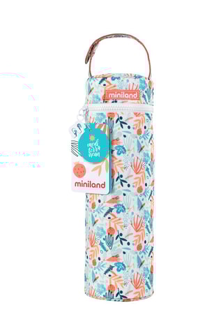 Capa isotérmica Mediterranean 
Branco e azul - 500 ml