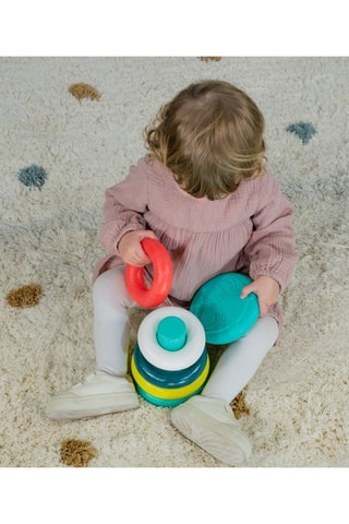 Rolo com argolas empilháveis - 6 a 12 meses