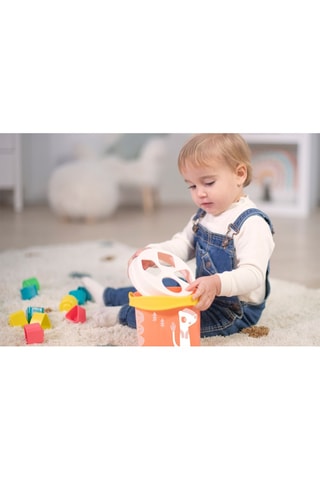 Jogo de triagem de forma - 16 peças - 12 aos 24 meses