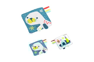 Papel sensorial enrugado - A partir dos 6 meses