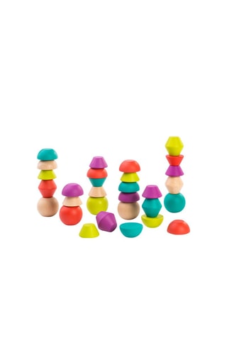 Jogo de empilhar em madeira A partir dos 3 anos