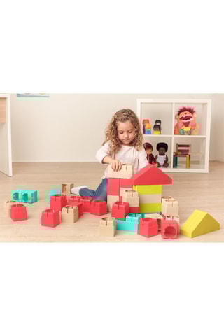 Conjunto de construção - 40 peças A partir dos 18 meses