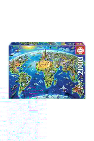 Puzzle simboli del mondo - 2000 pezzi - Da 14 anni