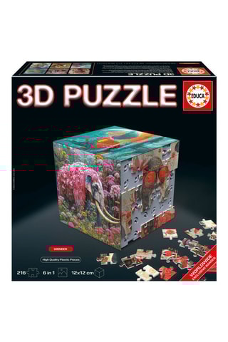 Puzzle 3D 6 em 1 wonder – 216 peças