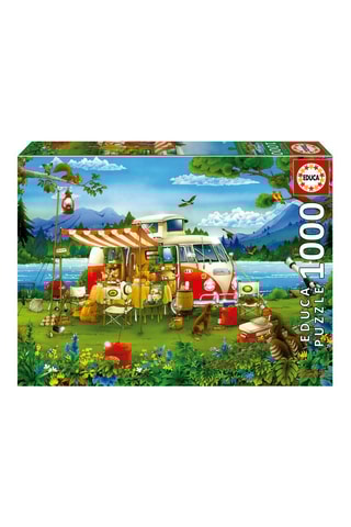 Puzzle Férias no campo - 1000 peças