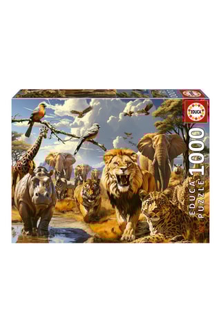 Puzzle Animais selvagens - 1000 peças
